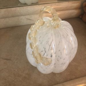 Glass pumpkin